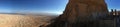 The Lower Terrace panorama at the Northern Palace at Masada, Israel