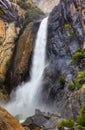 Lower Yosemite Falls Royalty Free Stock Photo