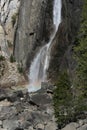 Lower Yosemite Falls California Royalty Free Stock Photo