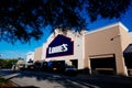 Lowes store curb side picking up Royalty Free Stock Photo