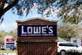 Lowes store curb side picking up Royalty Free Stock Photo