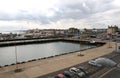 Lowestoft Harbour and Bridge Royalty Free Stock Photo