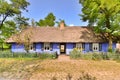 Old, historic rural buildings, Poland