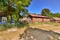 Old, historic rural buildings, Poland