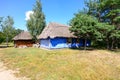 Old, historic rural buildings, Poland