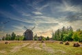 Old, historic rural buildings, Poland Royalty Free Stock Photo