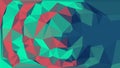green red blue lowpoly polygon traingle abstract design background