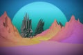 Lowpoly land