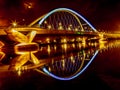 Lowry Avenue Bridge in Minneapolis Royalty Free Stock Photo