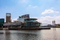 The Lowry at Salford Quays, Manchester UK. Royalty Free Stock Photo