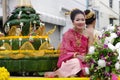 Loy kratong festival in Thailand