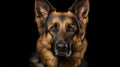 loyal german shepherd dog