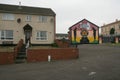 Loyalist murals on Hopewell Crescent, Lower Shankill, Belfast