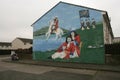 Loyalist murals on Hopewell Crescent, Lower Shankill, Belfast of William of Orange