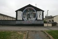 Loyalist murals on Lower Shankill, Belfast Royalty Free Stock Photo