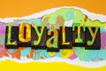Loyalty discount promotion program loyal person benefit demand