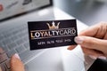 Loyalty Reward Points Program Card