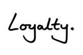 Loyalty Royalty Free Stock Photo