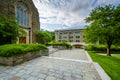 The Loyola Alumni Memorial Chapel at Loyola University Maryland, in Baltimore, Maryland Royalty Free Stock Photo