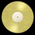 LP Gold Album Royalty Free Stock Photo