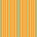 Lparse pattern seamless vertical, perfection fabric stripe texture. Micture background lines textile vector in amber and orange Royalty Free Stock Photo