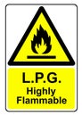 LPG highly flammable