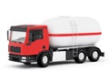 Lpg Tank Truck Royalty Free Stock Photo