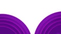 LPurple curved layers abstract background design with shadow effect Royalty Free Stock Photo