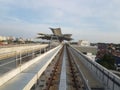 LRT Pathway Royalty Free Stock Photo