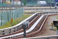 LRT Tracks Royalty Free Stock Photo