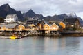 Sakrisoy - Lofoten Islands - Norway Royalty Free Stock Photo