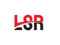 LSR Letter Initial Logo Design