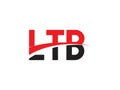 LTB Letter Initial Logo Design Royalty Free Stock Photo