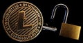 Ltc unlock Royalty Free Stock Photo