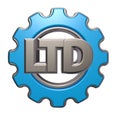 Ltd gear wheel Royalty Free Stock Photo