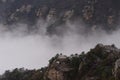 Lushan mountain in the cloud