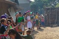 Luang Namtha Laos 12/24/2011 Hmong children in tribal region of northwest Laos