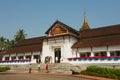 People visit Royal palace in Luang Prabang, Laos.