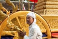 A Acolyte celebrating Lao New Year