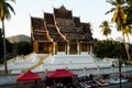 Haw Pha Bang Temple is an old Temple built 1963 is located at the northeastern corner