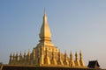 The That Luang Stupa in Vientiane, Laos