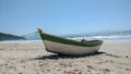 Luar de prata boat close up in Florianopolis Brazil