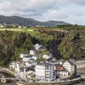 Luarca village Royalty Free Stock Photo