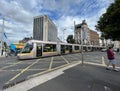 The LUAS - Dublin City Centre Royalty Free Stock Photo
