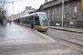 Luas, tram light rail system. Dublin, Ireland Royalty Free Stock Photo