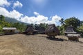Luba village in Flores Royalty Free Stock Photo