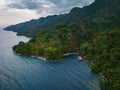 Lubang Buaya Beach in Morella, Central Maluku