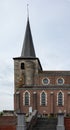 Lubbeek, Flemish Brabant Region, Belgium - Catholic Saint John the Baptist church of the village Royalty Free Stock Photo