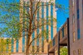 Lubbock County buildings connect with walkway in Texas Royalty Free Stock Photo