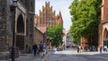 Cityscape Lubeck in Germany